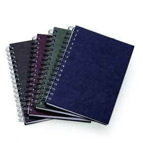 Caderno Pequeno de Couro Sintético